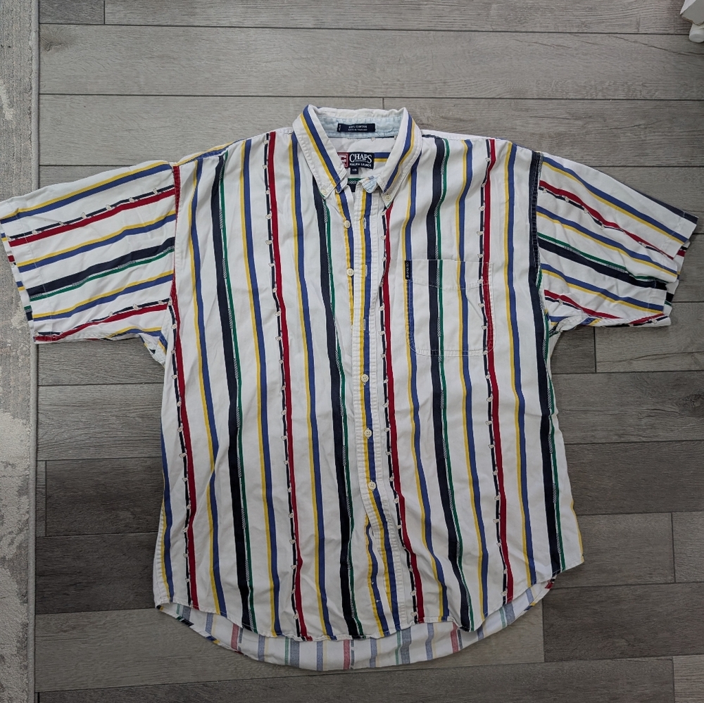 Men's vintage Chaps button up size 1XL